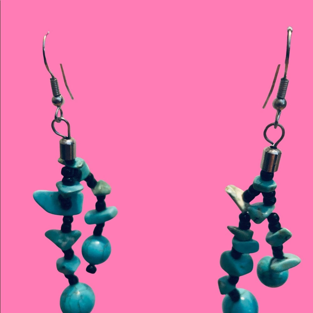 Vtg Necklace & Earrings Set - Picture 3 of 3